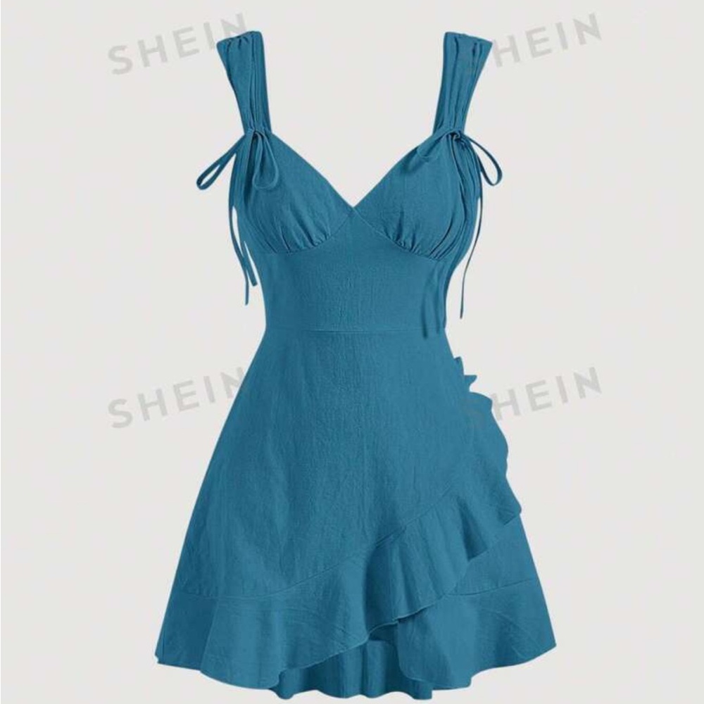 Teal dress